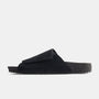 Velcro Suede Slide  Mens In Black | James Perse Los Angeles