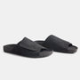 Velcro Suede Slide  Mens In Black | James Perse Los Angeles