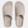 Velcro Suede Slide In Earth | James Perse Los Angeles