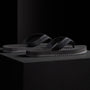 Men's Suede Flip Flop in Black | James Perse Los Angeles