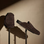 Men's Suede Slip On Loafer in Cafe | James Perse Los Angeles