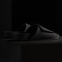 Men's Skubo Slide - Black/Black | James Perse Los Angeles