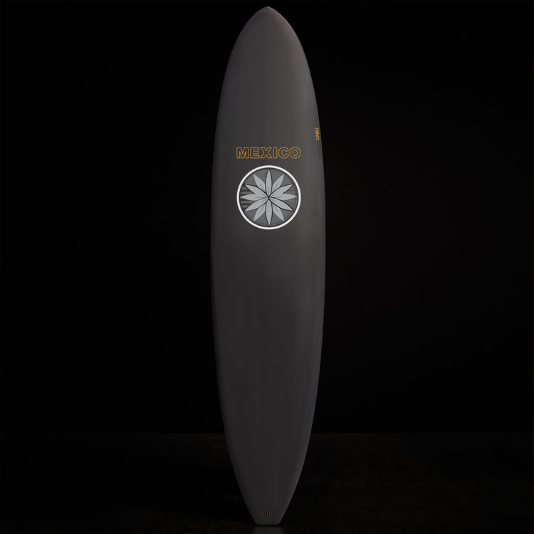 Cabo Mexico Longboard 7' X 10" in Black | James Perse Los Angeles