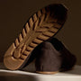 Women's Suede Low Running Sneaker in Cafe | James Perse Los Angeles