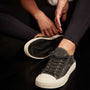 Cotton Linen Vulcanized Sneaker Womens In Squid | James Perse Los Angeles