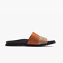 Calabasas Colorblock Slide  Womens In Taupe/Bisquit | James Perse Los Angeles