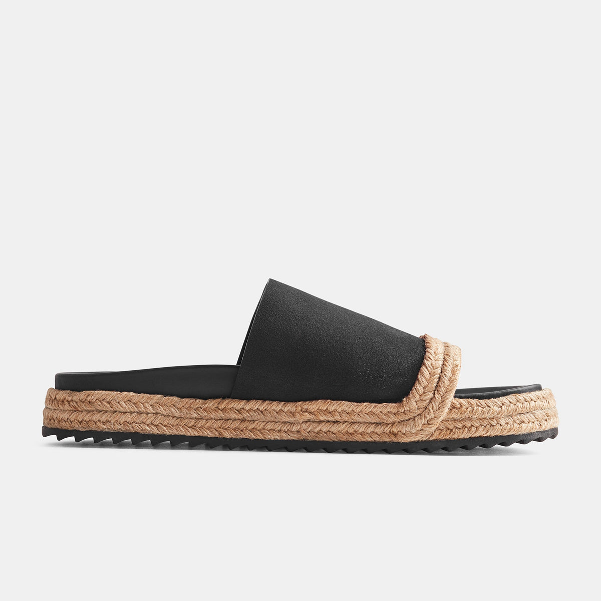 Espadrille Slide  Womens In Black | James Perse Los Angeles