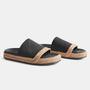 Espadrille Slide  Womens In Black | James Perse Los Angeles