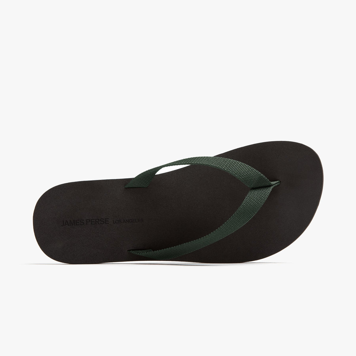 Antes Flip Flop in Forest Green | James Perse Los Angeles