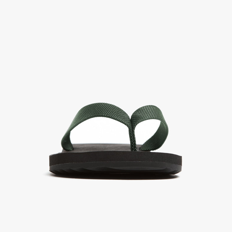 Antes Flip Flop in Forest Green | James Perse Los Angeles