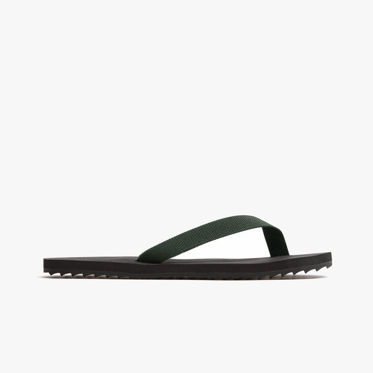 Antes Flip Flop in Forest Green | James Perse Los Angeles