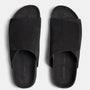 Velcro Suede Slide  Womens In Black | James Perse Los Angeles