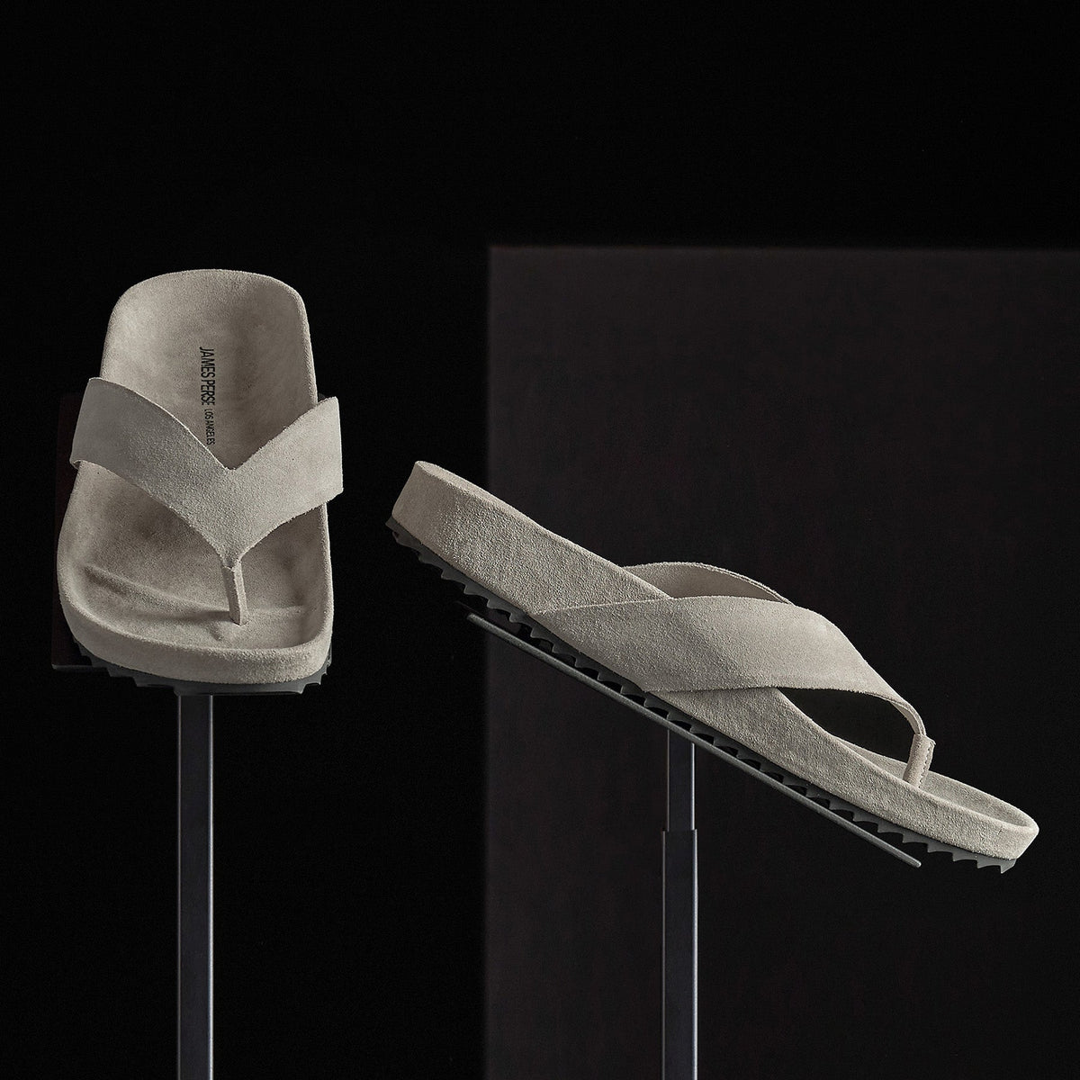 Suede Flip Flop Womens In Earth | James Perse Los Angeles