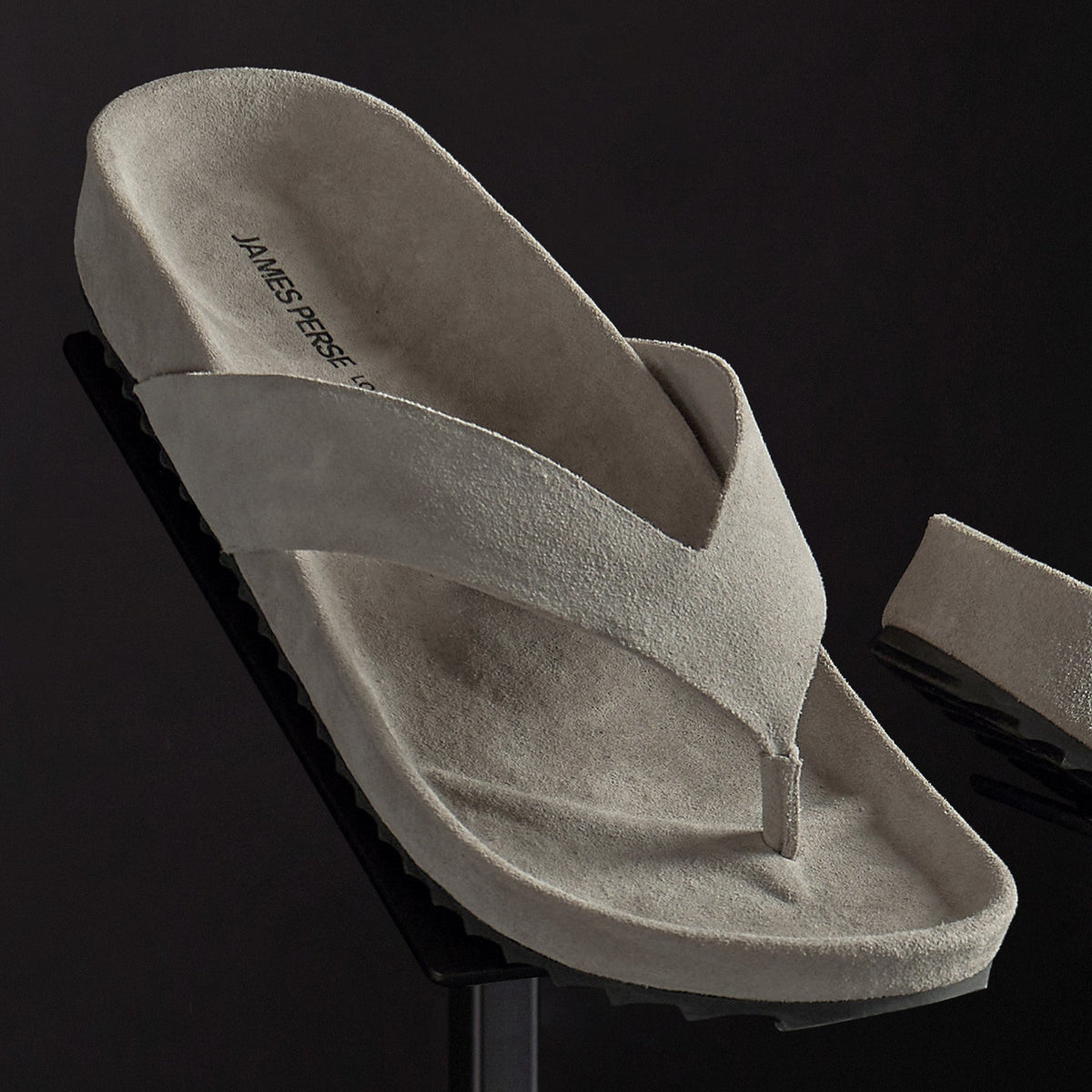 Suede Flip Flop Womens In Earth | James Perse Los Angeles