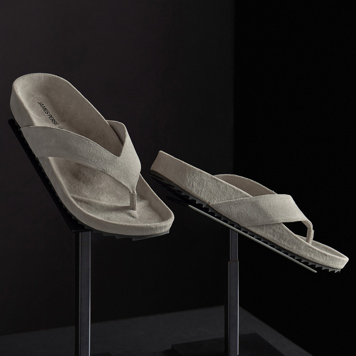 Suede Flip Flop Womens In Earth | James Perse Los Angeles