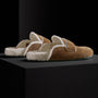 Women's Suede Shearling Loafer in Tabacco/Ivory | James Perse Los Angeles