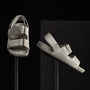 Women's Double Strap Velcro Sandal in Earth | James Perse Los Angeles 