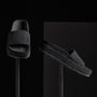 Women's Single Strap Platform Slid in Black | James Perse Los Angeles 