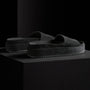 Women's Single Strap Platform Slid in Black | James Perse Los Angeles 