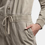 Mixed Media Jumpsuit In Chino Pigment | James Perse Los Angeles