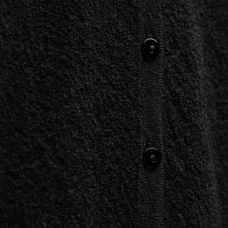 Fine Knit Cardigan in Black | James Perse Los Angeles