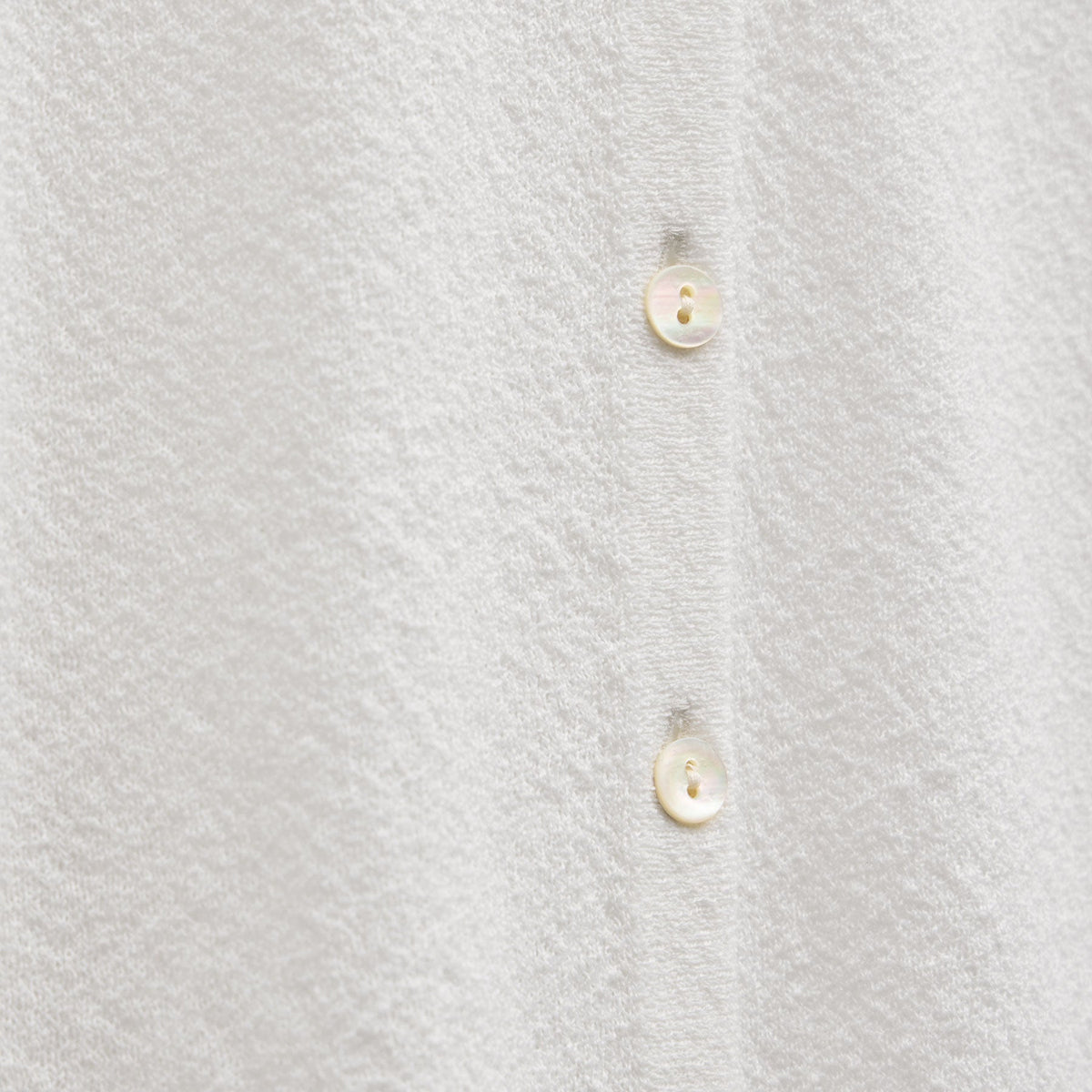Fine Knit Cardigan in White | James Perse Los Angeles