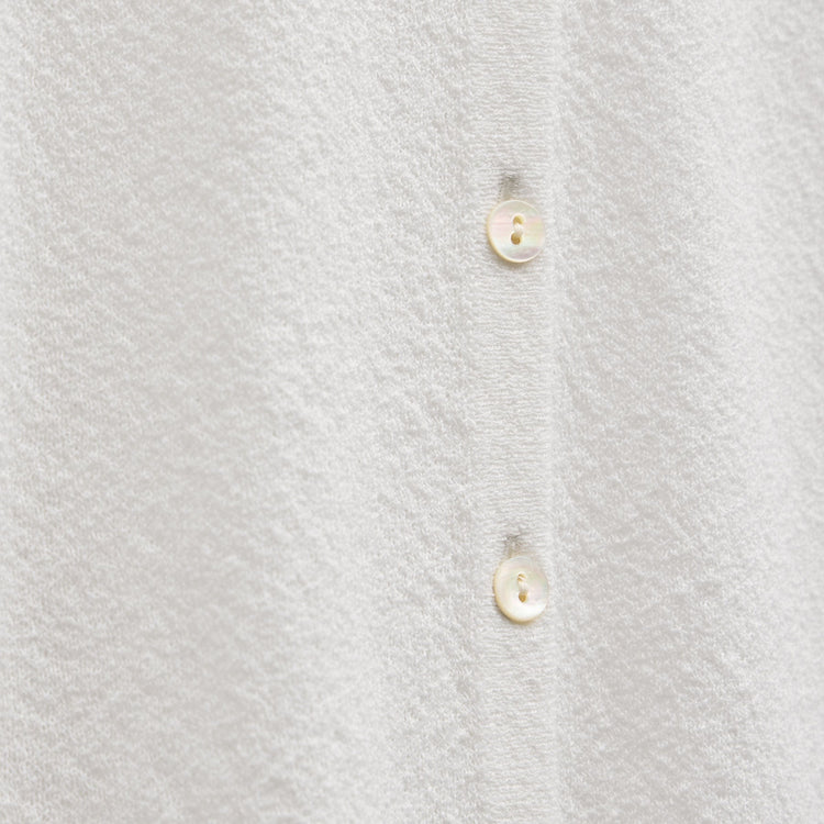 Fine Knit Cardigan in White | James Perse Los Angeles