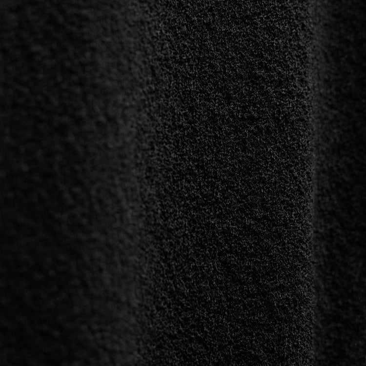 Fine Knit Short Sleeve Polo in Black | James Perse Los Angeles