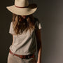Brushed Elevated Jersey Short Sleeve Tee in Overcast | James Perse Los Angeles
