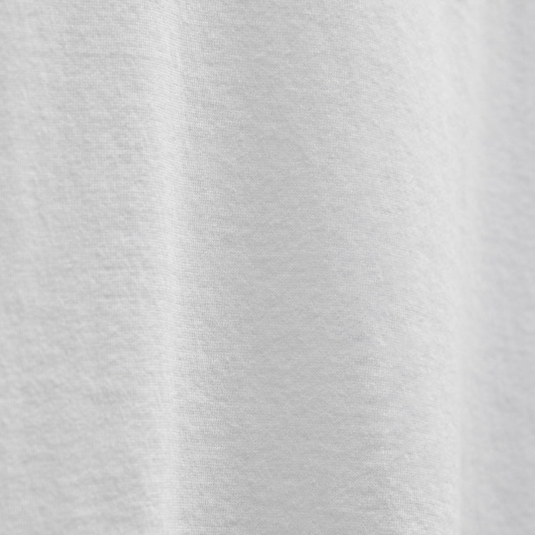Brushed Elevated Jersey Long Sleeve Tee in White | James Perse Los Angeles