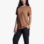 Brushed Lotus Jersey Tee In Dijon | James Perse Los Angeles