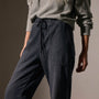 Wide Leg Pull On Denim Pant in Black Enzyme | James Perse Los Angeles