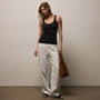 Long Jersey Tank in Black | James Perse Los Angeles