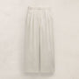 Linen Cotton Pleated Trouser in Off White | James Perse Los Angeles