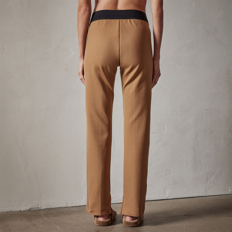 Matte Scuba Slim Fit Pant in Copper | James Perse Los Angeles