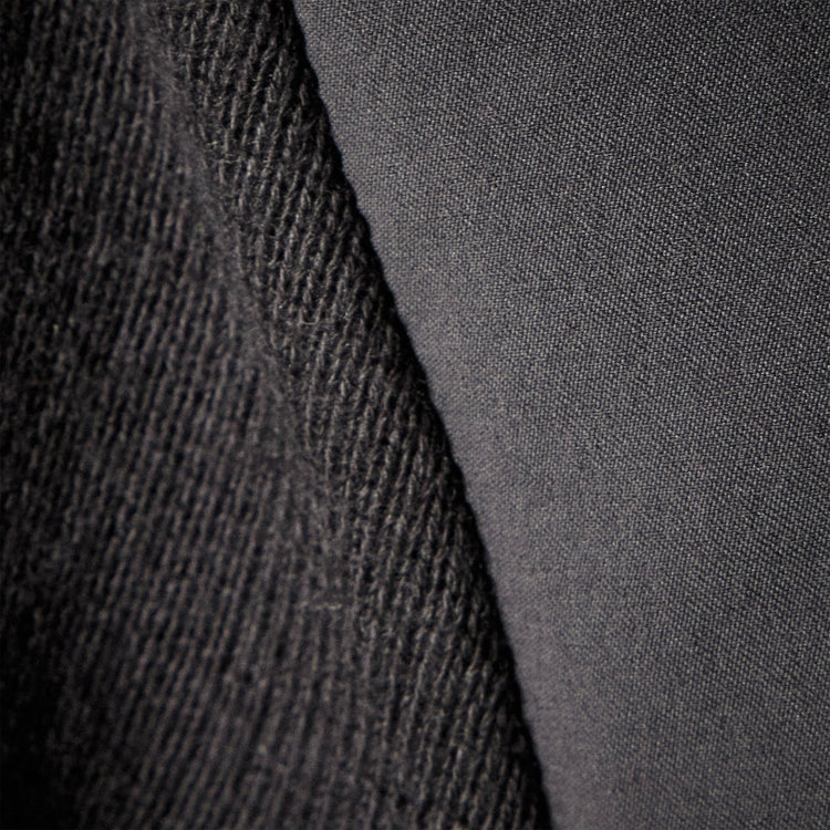 Mixed Media Jacket in Carbon | James Perse Los Angeles