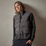 Mixed Media Jacket in Carbon | James Perse Los Angeles