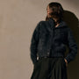 Fuzzy Csh Shrnkn Bttn Cardigan in Coal | James Perse Los Angeles