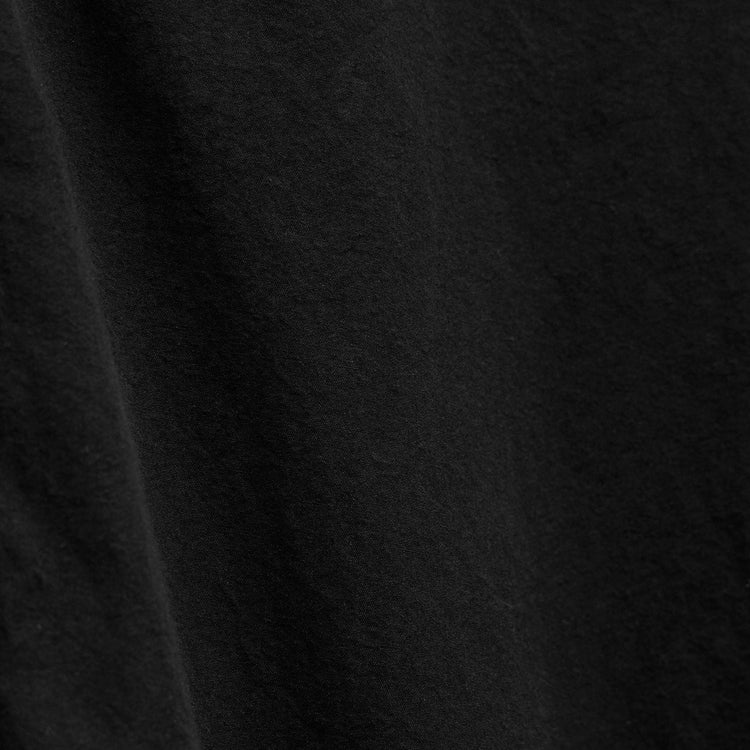 Textured Cotton Oversized Shirt in Black | James Perse Los Angeles
