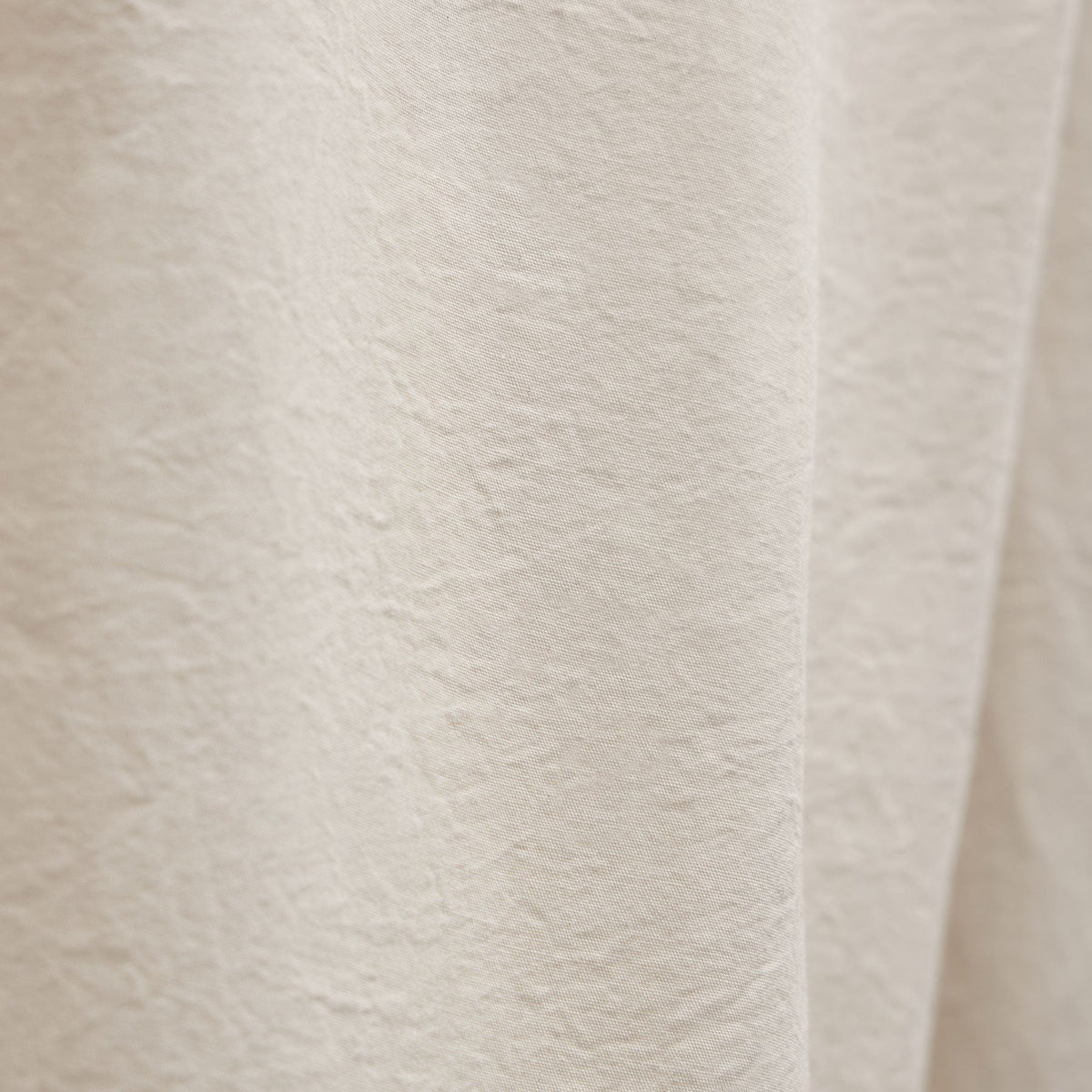 Textured Cotton Oversized Shirt in Ivory | James Perse Los Angeles