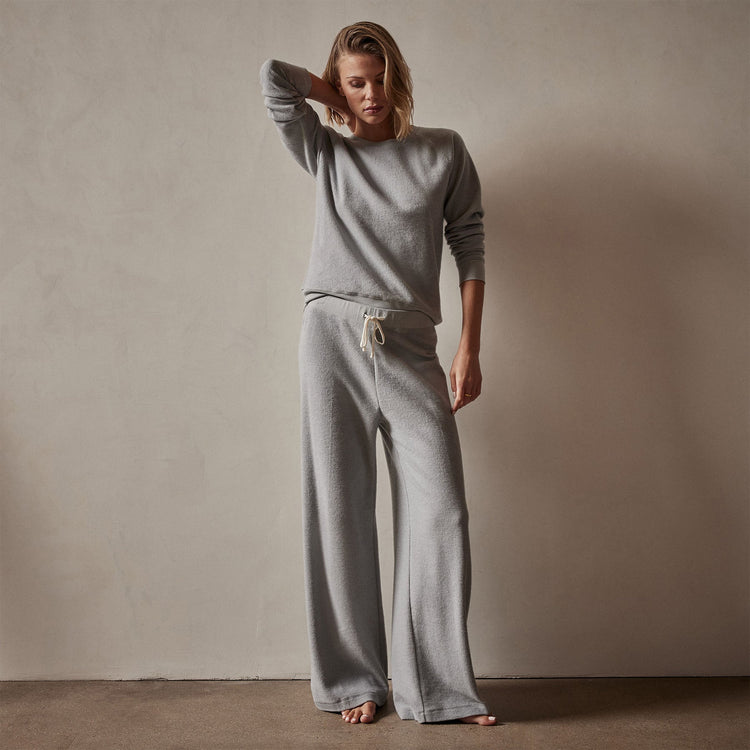 Wide Leg Lounge Pant in Breeze | James Perse Los Angeles