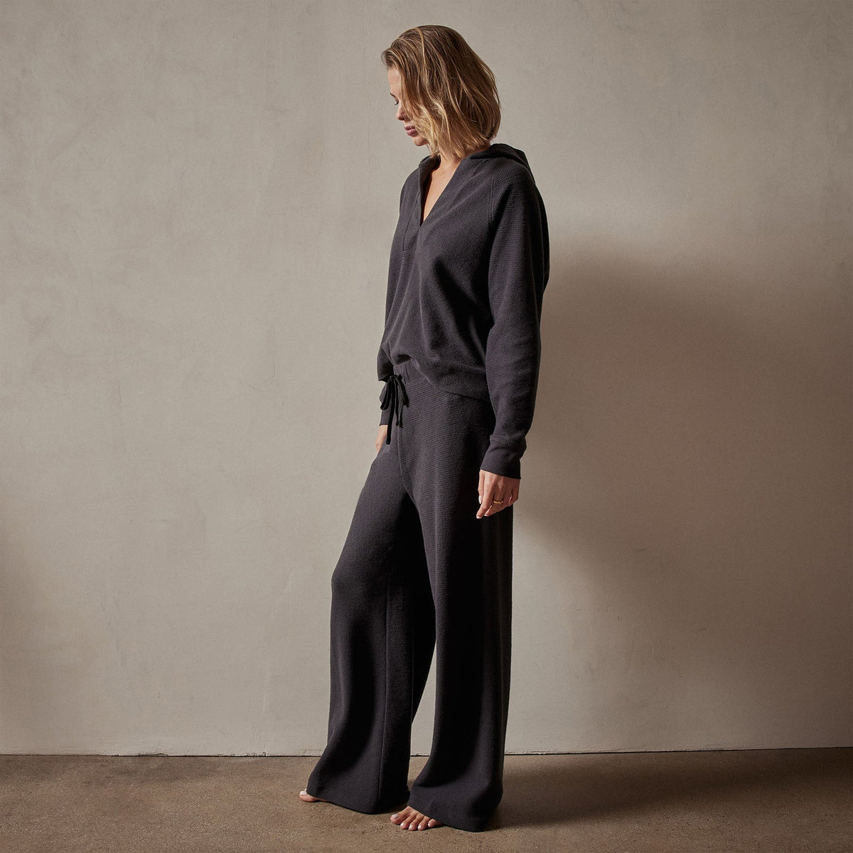 Wide Leg Lounge Pant in Magma | James Perse Los Angeles