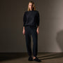 Brushed Thermal Sweat Pant  in Black | James Perse Los Angeles