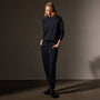 Brushed Thermal Sweat Pant  in Black | James Perse Los Angeles