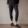Brushed Thermal Knit Long John in Black | James Perse Los Angeles