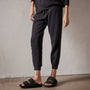 Brushed Thermal Knit Long John in Black | James Perse Los Angeles