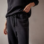 Brushed Thermal Knit Long John in Black | James Perse Los Angeles