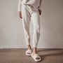 Brushed Thermal Knit Long John in Oyster | James Perse Los Angeles