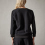 Alpine Thermal Sweatshirt in Black | James Perse Los Angeles 