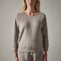 Alpine Thermal Sweatshirt in Dapple | James Perse Los Angeles 